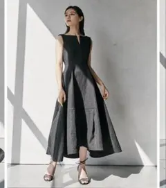 【新品】laubeblanc Keyneck Jacquard Dress S