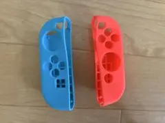 Nintendo Switch ジョイコンカバー 赤青