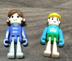 プラレール　トミカ　人形　二匹まとめ売り