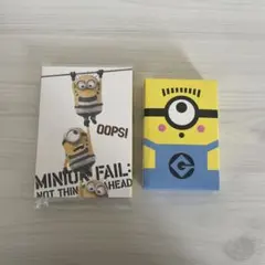 ミニオン メモ帳 トランプ 2個セット