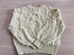 美品/AZULby moussy / フリンジニットセーター