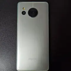 AQUOS sense8「SH-M26-G」ペールグリーン 指紋センサー難あり