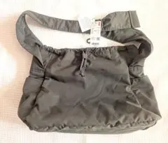 ソフトパフィーショルダーバッグ オリーブ