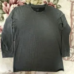 極暖ヒートテックコットンクルーネックT 9分