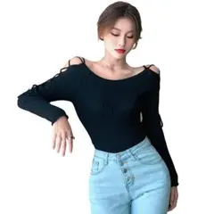 薄手ニット 個性的