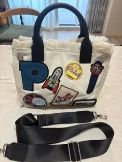 訳あり イアパピヨネ × PEZ デニム ワッペン バッグ 25SS - メルカリ