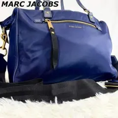 美品✨マークジェイコブス ボストンバッグ 2WAYサイドポケット 大容量