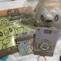 一番くじ ポケピース モクローセット