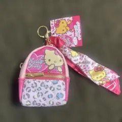 ハローキティ スカーフ付きチャームリュック