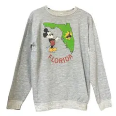 80s フロリダ ミッキー ヴィンテージ スウェット
