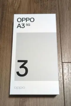 [新品未使用]　oppo A3 5G　ブラック