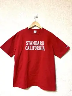 美品　USA製　L チャンピオン×スタンダードカリフォルニア Tシャツ