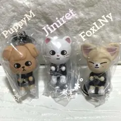 SKZOO つまんでつなげて【パピーム＆ジニレット＆フォクシ二ー】ガチャポン