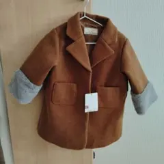 キムラタン　ウールコート ブラウン　90cm