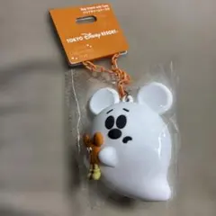 新品 東京ディズニーリゾート ハロウィーン バッグチャームケース おばけ