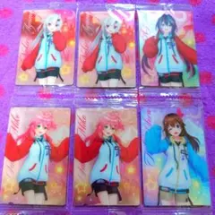 ホロライブ プロダクション ウエハース vol.4 百鬼あやめ 他4枚