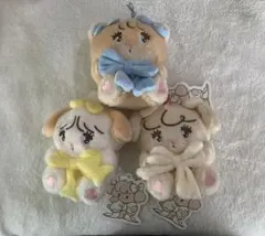 mikko Characters 抱きしめおリボンマスコット　3種