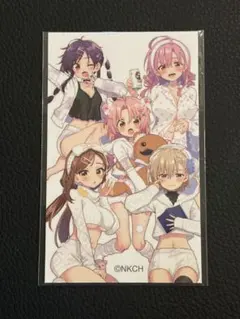 がっこうぐらし！【くじ引き堂♡非売品☆特典ステッカー＆ミニ色紙