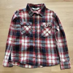 【H&M】チェックシャツ 長袖　130cm