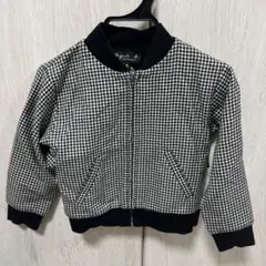 agnès b. チェック柄 ジップアップジャケット 6 ansのサムネイル