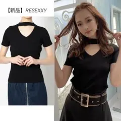 【新品】RESEXXY 2WAYチョーカー半袖トップスのサムネイル