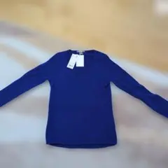UNIQLO カシミヤ100% 青 ニット Sサイズ レディース