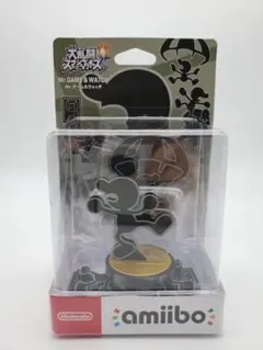 任天堂 amiibo アミーボ Mr.ゲーム＆ウォッチ スマッシュブラザーズ