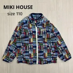 MIKI HOUSE ミキハウス キッズ チェック ブルゾン ジャケット 110