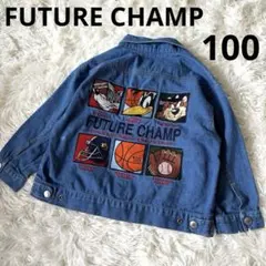 FUTURE CHAMP デニムジャケット 刺繍 アメカジ レトロ 100