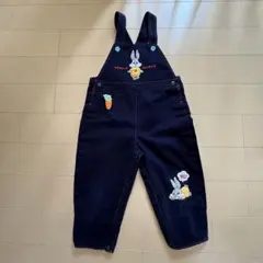 MINI-K BABY レトロうさぎ サロペット オーバーオール 95cm