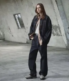 EMMA CLOTHES デニムジャケット セットアップ ユニセックス