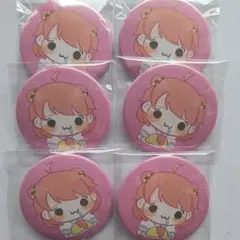 カラフルピーチ　のあさん　トレーディング直筆イラスト缶バッジ