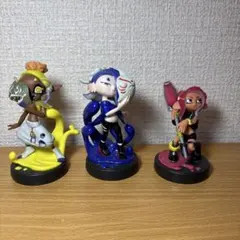 スプラトゥーンamiibo フウカ×1 ウツホ×1 タコガール ×1