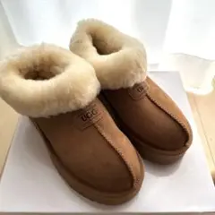UGG タゼットスリッポン ボアムートンブーツ 厚底25.5〜26.0cm