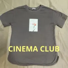 CINEMA CLUB M 花プリントTシャツ