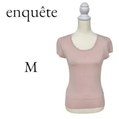 enquête アンケート ピンク Tシャツ・カットソー カジュアル Ｍのサムネイル