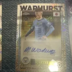 M. Warhurst サイン入りカード #11/299
