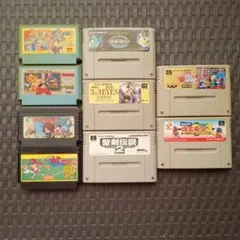 ファミコン　スーファミ　ソフト　まとめ売り　ジャンク