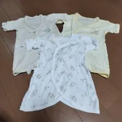 ベビー肌着 プーさん柄 60cm 3枚セット