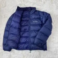 モンベル　ライトアルパインダウンジャケット XL ネイビー スタッフバッグなし