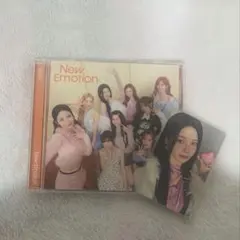 NiziU New Emotion 通常盤　開封済 トレカ付き アヤカ