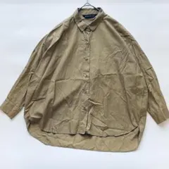 Theory シアーシャツ 長袖 24SS シースルー ブラウン 羽織り 美品 