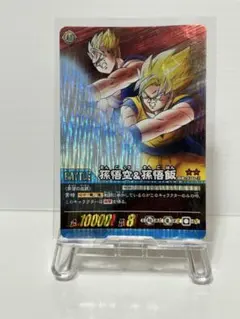 【2008年・当時物】ドラゴンボール DB-970-II 孫悟空＆孫悟飯 キラのサムネイル