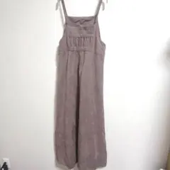 ルノンキュール　キャミワンピース　フリーサイズ　秋冬物　小豆色