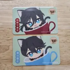 刀猫男士 カフェ 和泉守兼定　堀川国広 ラミカ