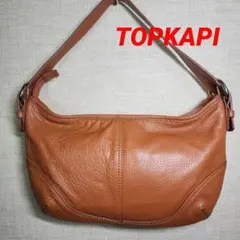 【極美品】TOPKAPI トプカピ ワンショルダー ハンドバッグ レザー 本革