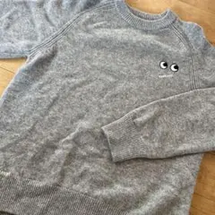 UNIQLO×アニヤ 長袖ウールニット　150 グレー