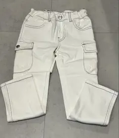 MARKEY'S BIG FIELD カーゴパンツ ホワイト 110cmのサムネイル