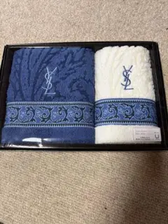 ✨大特価✨イヴ・サンローラン フェイスタオル2枚 タオルセット YSL