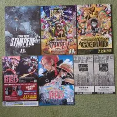 ワンピース　映画フライヤーセット！ONEPIECE　尾田栄一郎